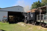 SCS 2 in front of the enginehouse